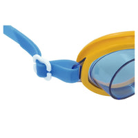 Trade Shop - Occhialini Lightning Swimmer 3-6 Anni 3 Colori Silicone Con Protezione Uv 21074 -