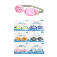 Trade Shop - Occhialini Nuoto Con Tappi Per Orecchie Naso Piscina Antiappannamento 6 Colori 605429 -