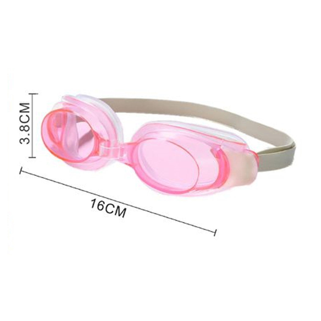 Trade Shop - Occhialini Nuoto Con Tappi Per Orecchie Naso Piscina Antiappannamento 6 Colori 605429 -