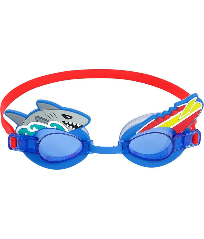 Occhialini Nuoto Per Bambini 3+anni Cinturino Regolabile Design Assortiti 21080         
