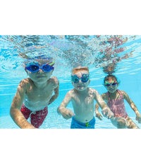 Occhialini Nuoto Per Bambini 3+anni Cinturino Regolabile Design Assortiti 21080         