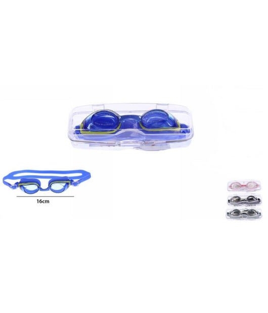 Occhialini Nuoto Piscina Mare Lenti Antiappannaggio Sport 16 Cm Regolabili 71562         