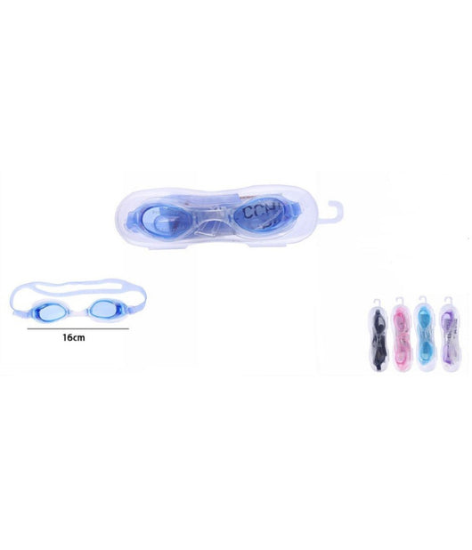 Occhialini Nuoto Piscina Mare Sport Estate 16cm Regolabili Antiappannaggio 71560         