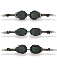 Occhialini Sport Da Nuoto Piscina Mare +14 Anni Grigio/bianco/trasparente 55685         