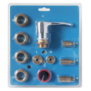 Kit ricambio vitone passo rapido per riparazione rubinetti