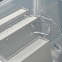 Mobile Scarpiera Modulare Salvaspazio, 6 Cubi in Plastica PP, 65x32x162 cm, Trasparente