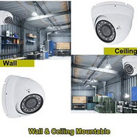 Telecamera dahua dh-hac-hdw1400rp-vf hd-cvi 4mp 2.8 millimetri colore bianco