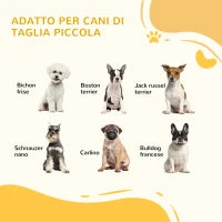 Cancellino Portatile da 3 Sezioni per Cani e Animali Domestici Divisorio di Sicurezza Pieghevole, 160x1.2x76 cm, Marrone