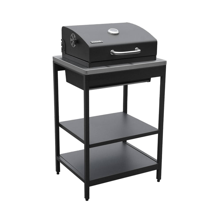 Cucina esterna 2 moduli acciaio inossidabile barbecue a carbone con