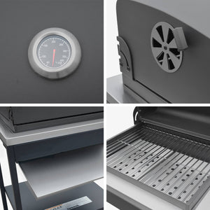 Cucina esterna 2 moduli acciaio inossidabile barbecue a carbone con