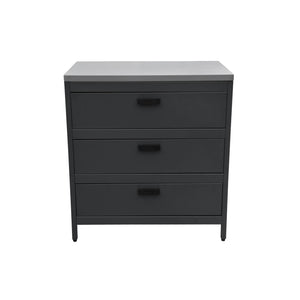 Cucina esterna acciaio inossidabile con barbecue a carbone, 6 moduli,