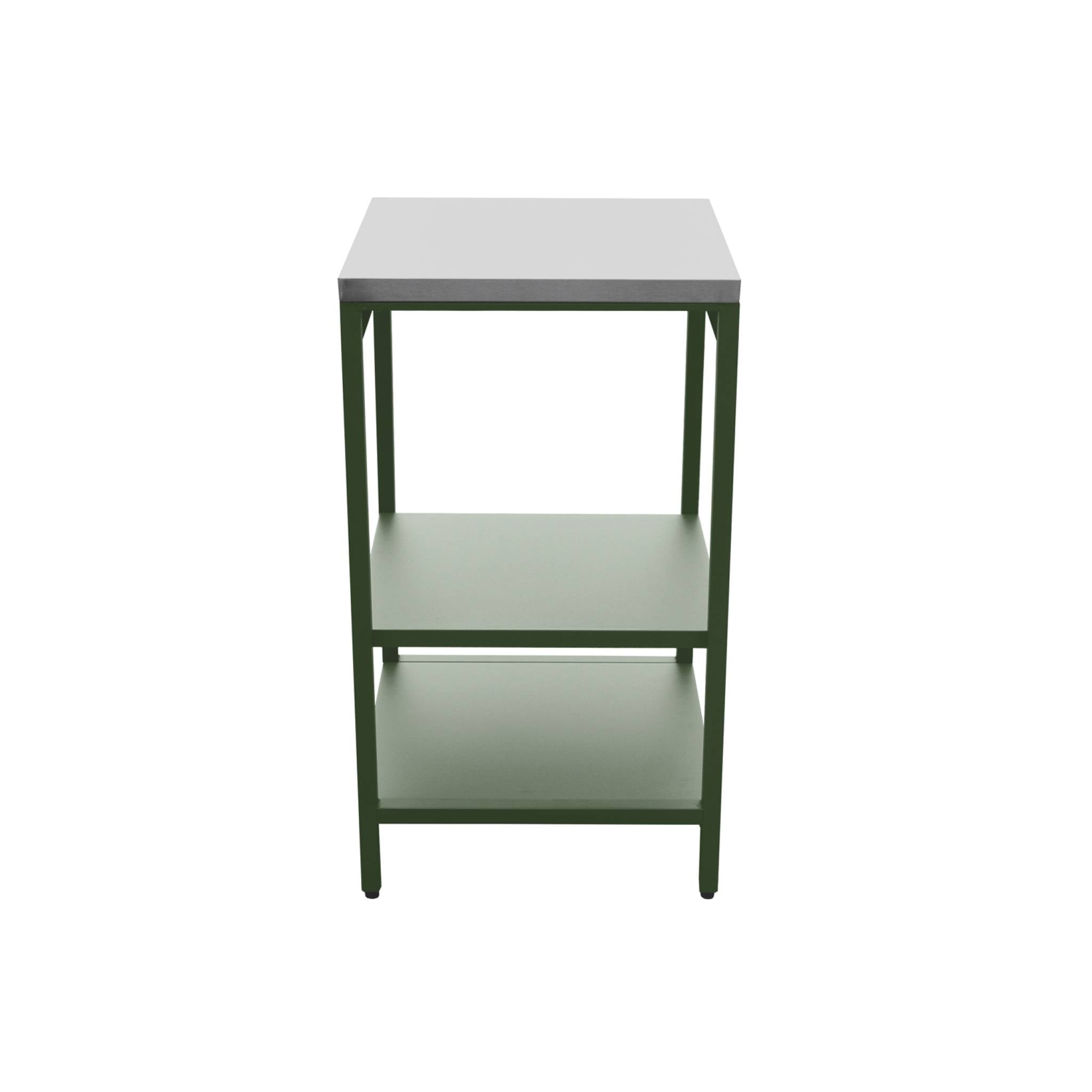 Cucina esterna acciaio inossidabile con barbecue a carbone, 6 moduli,