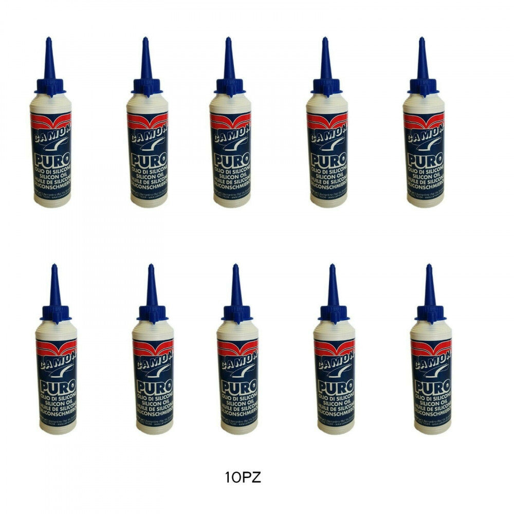 Olio di silicone 100ml con alto potere lubrificante - scatolo da 10pz