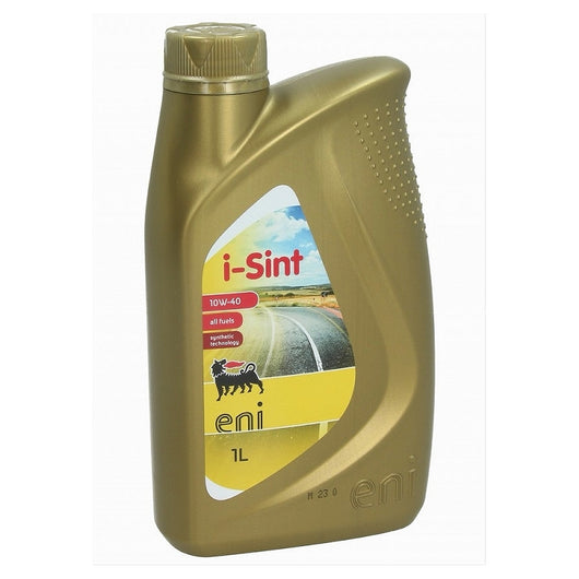 Olio Motore Lubrificante A 4 Tempi I-sint Eni/10w-40 1000ml Synthetic Technology         