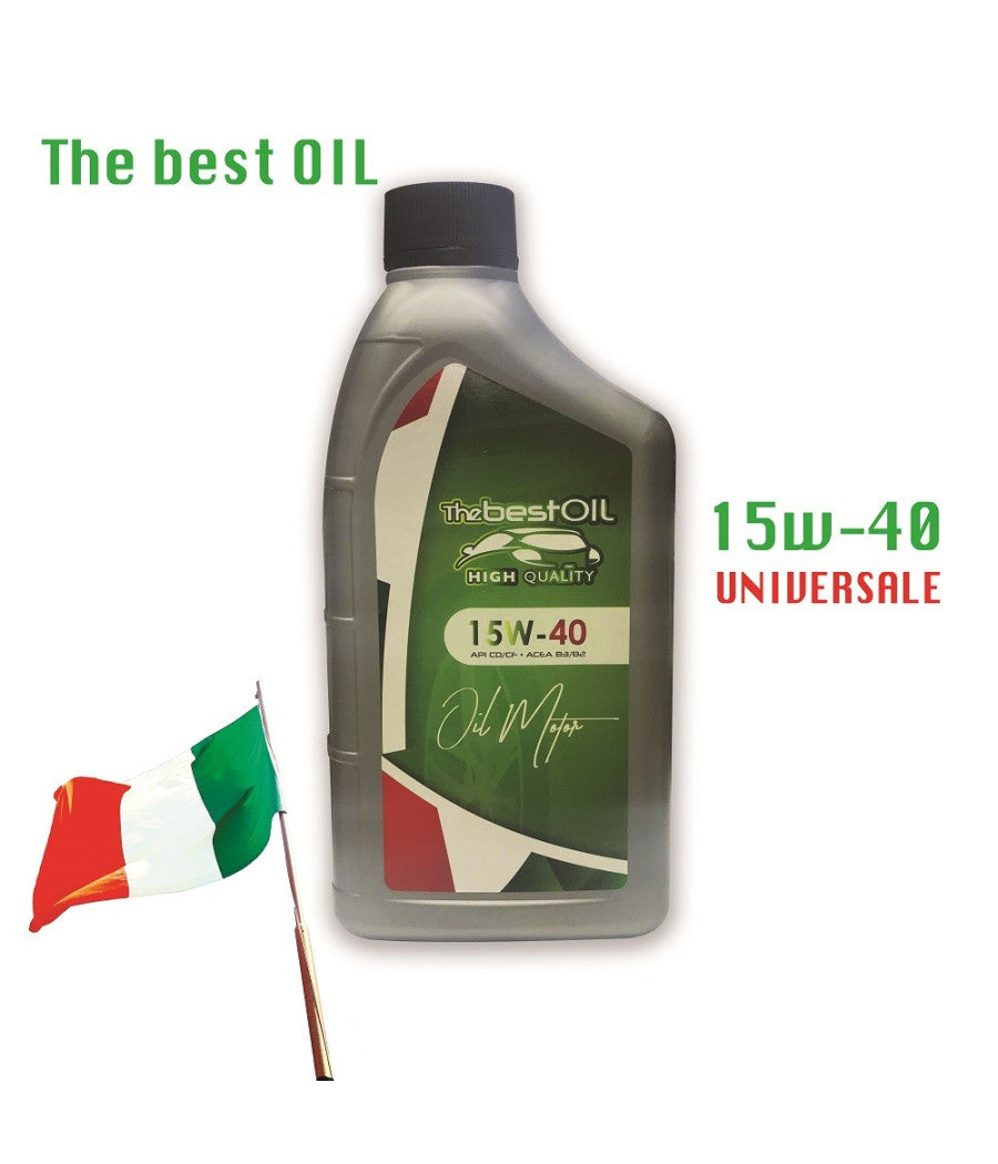 Olio Motore Universale Lubrificante Miscela Per Auto Motocicli 15w-40 Thebestoil         