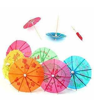 60 Ombrellini Cocktail Drink Stuzzicadenti Decorazioni Torte Party Buffet Mare         