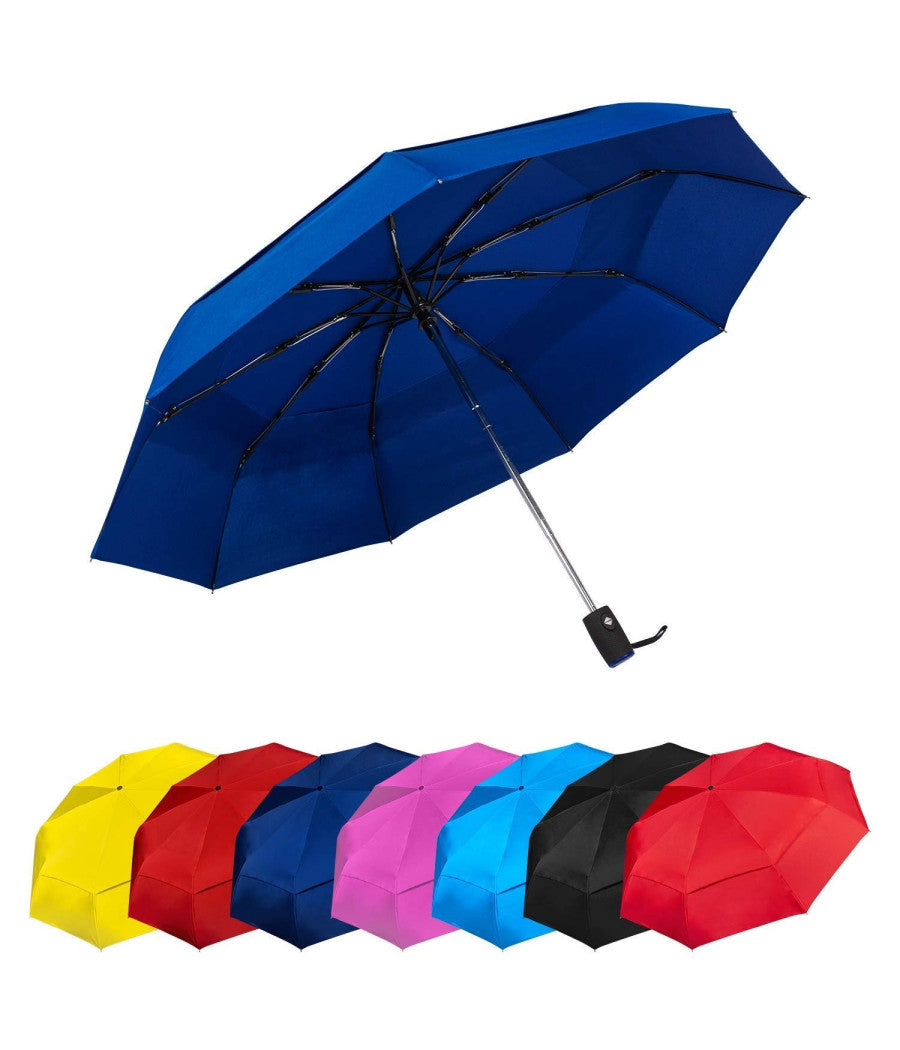 Ombrello Multifunzione Portatile Impermeabile Anti Uv Pieghevole Poliestere         