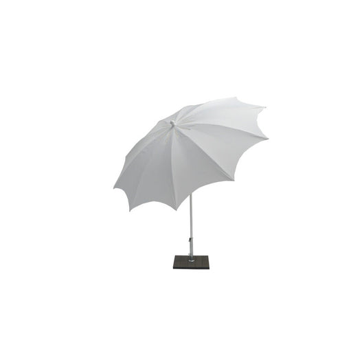 Ombrellone a palo centrale Bea Made in Italy ø cm 250 - Bianco