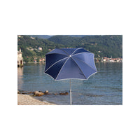 Ombrellone a palo centrale Malta Made in Italy ø cm 200SQ - blu