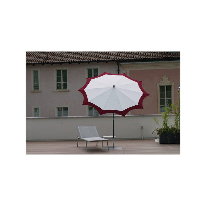 Ombrellone a palo centrale Star ø cm 250 Made in Italy - Bordeaux
