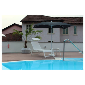 Ombrellone a palo centrale Superalux Quad 200x200 - Talpa