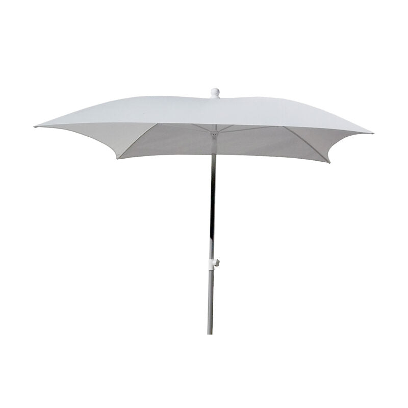 Ombrellone a palo centrale Superalux Quad 200x200 - Bianco