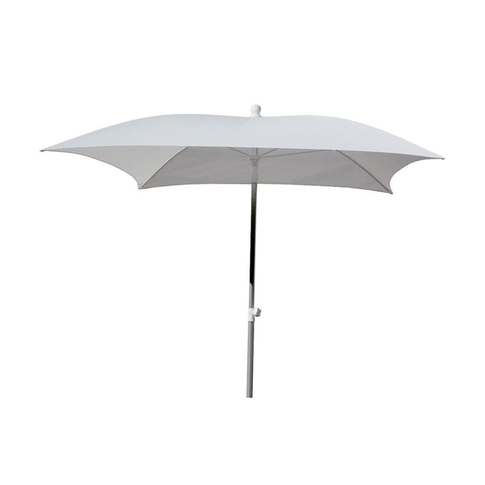 Ombrellone a palo centrale Superalux Quad 200x200 - Bianco