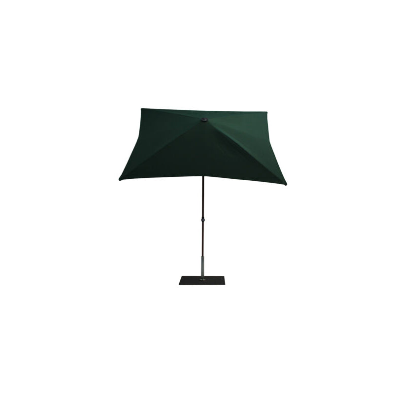 Ombrellone a palo centrale Trend Wood Q200x200 cm Made in Italy - Melange cenere