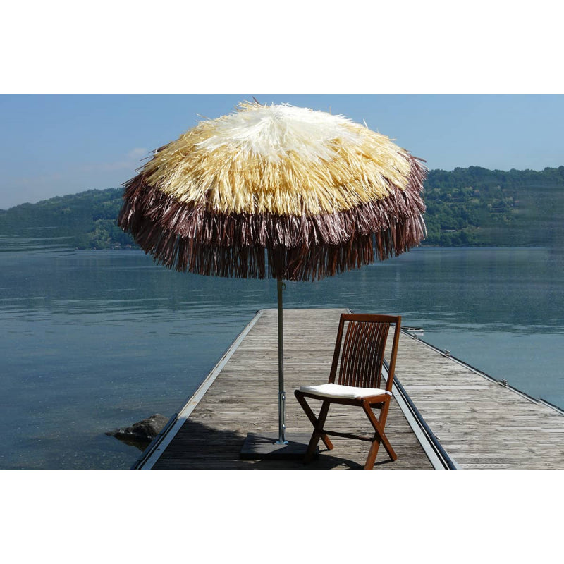 Ombrellone a palo centrale Tulum Made in Italy ø cm 200 - Talpa