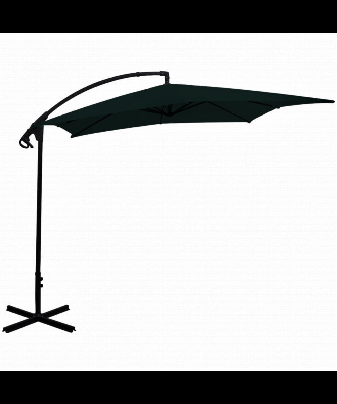 OMBRELLONE a palo laterale BANANA Ø 300 con luci LED