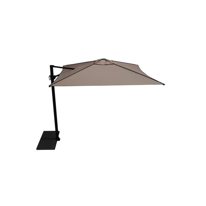 Ombrellone a palo laterale Border rett.cm 300x200 Made in Italy - Talpa