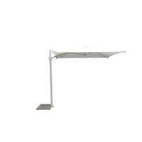 Ombrellone a palo laterale Trend Ice Q250x250 Made in Italy - Melange avocado