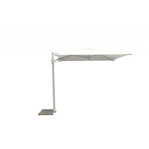 Ombrellone a palo laterale Trend Ice Q250x250 Made in Italy - Melange avocado