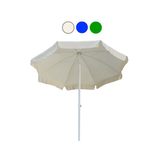 Ombrellone Acciaio Poliestere Novara Verde 200