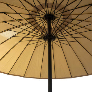 Ombrellone alluminio minnesota palo centrale 24 bacchette fibre di vetro cmø270