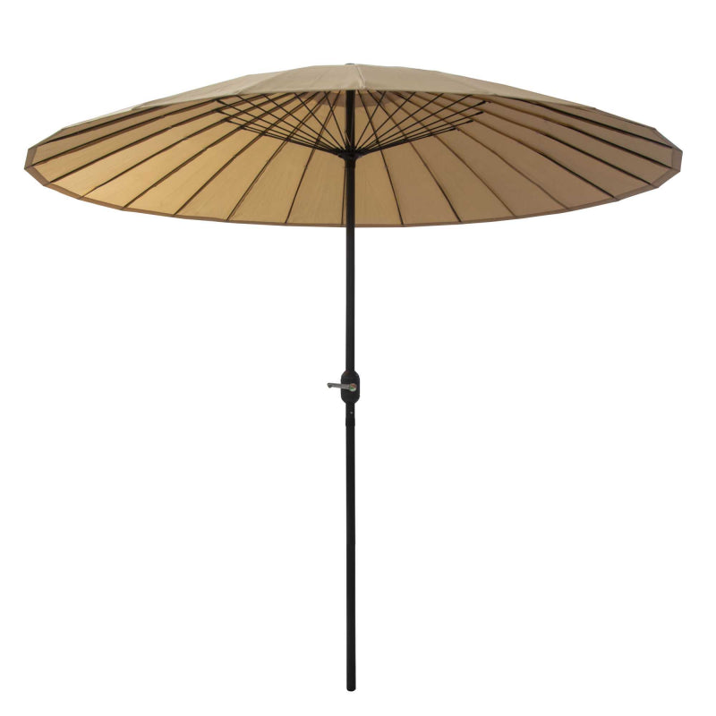 Ombrellone alluminio minnesota palo centrale 24 bacchette fibre di vetro cmø270