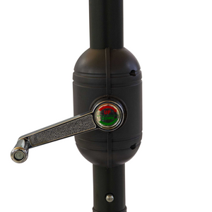 Ombrellone alluminio minnesota palo centrale 24 stecche fibra vetro cm ø270h245