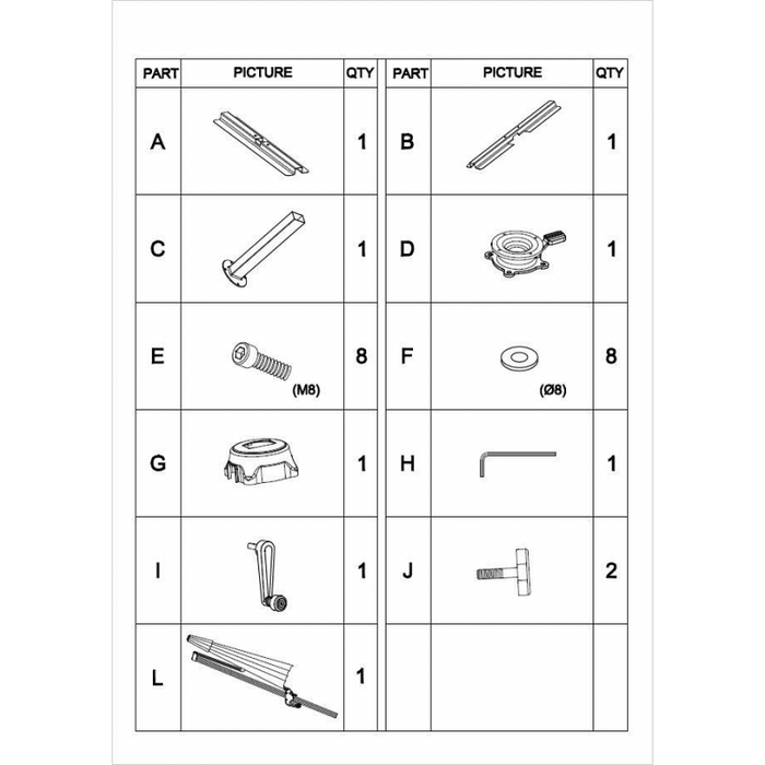 Ombrellone alluminio montana 4x4h2,95m grigio palo laterale