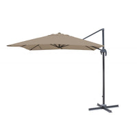 OMBRELLONE BRACCIO JOUVET 2,5X2,5 TORTORA CASA COLLECTION