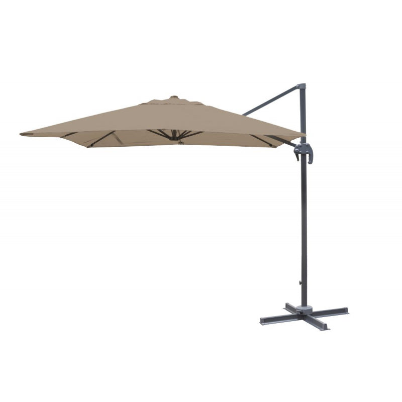 Ombrellone Braccio Jouvet 2,5X2,5 Tortora Casa Collection