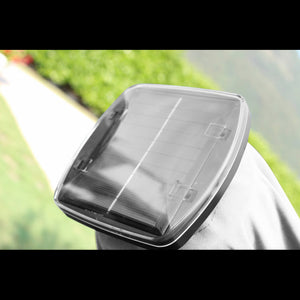 OMBRELLONE CON LED 3 X 4 PITAGORA ANTRACITE TELO GRIGIO