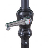 Ombrellone con Manovella bianco, con diametro di 2,7 metri