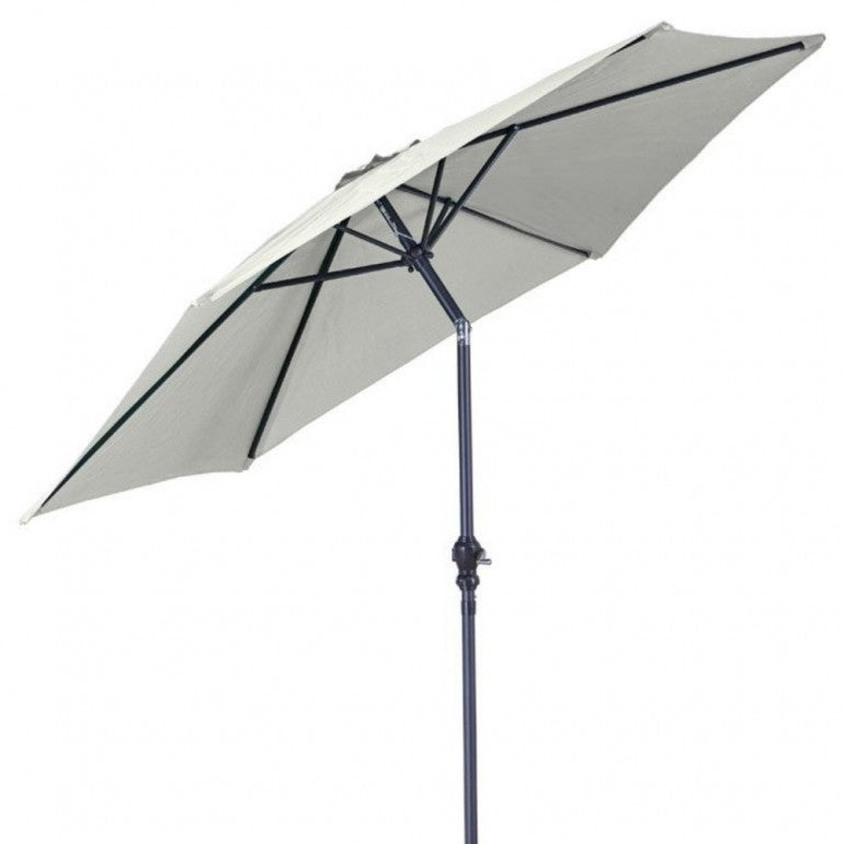 Ombrellone con Manovella bianco, con diametro di 2,7 metri