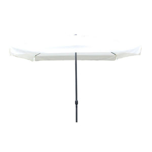 Trade Shop - Ombrellone Da Giardino 3x4 Mt Arredo Esterno Balcone Terrazzo Patio Bianco 223238 -        