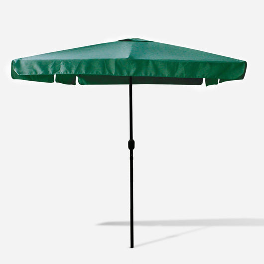 Trade Shop - Ombrellone Da Giardino 3x4 Mt Arredo Esterno Balcone Terrazzo Patio Verde 223235 -        