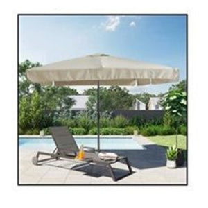 Trade Shop - Ombrellone Da Giardino Arredo Esterno Balcone Terrazzo Patio 3x3 Mt Beige 223231 -        