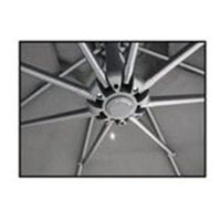 Trade Shop - Ombrellone Da Giardino Arredo Esterno Balcone Terrazzo Patio 3x3 Mt Bianco 223233 -        