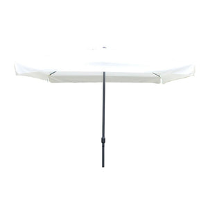 Trade Shop - Ombrellone Da Giardino Arredo Esterno Balcone Terrazzo Patio 3x3 Mt Bianco 223233 -        