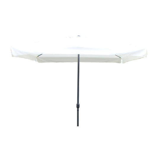 Trade Shop - Ombrellone Da Giardino Arredo Esterno Balcone Terrazzo Patio 3x3 Mt Bianco 223233 -        