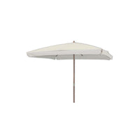 Ombrellone da Giardino Quadrato con Bordo Palo in Legno 3x3 mt